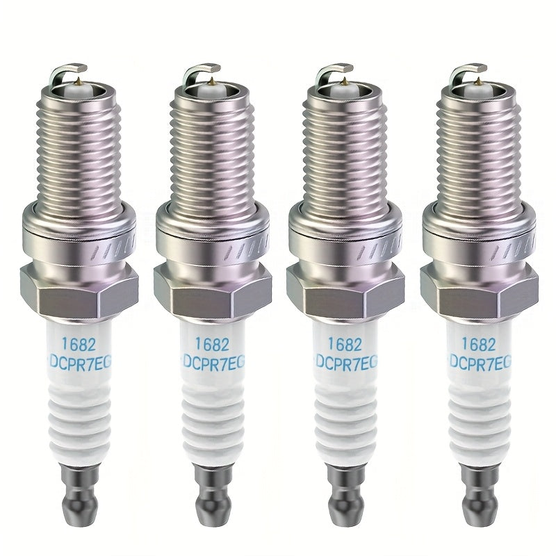 Gold Iridium Spark Plugs For Cars, High Performance, Compatible With Multiple Models