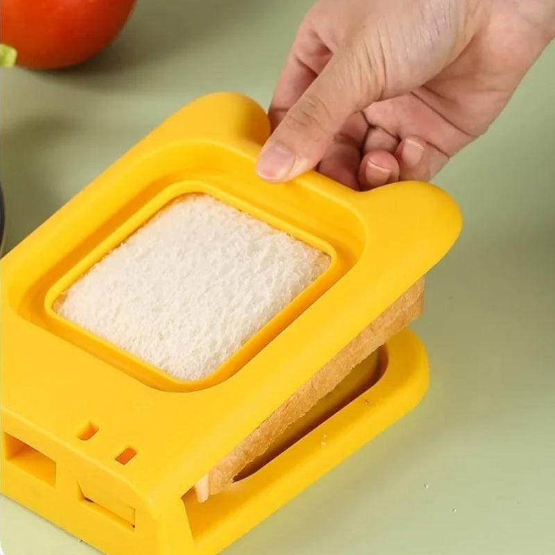 Stainless Steel Square Sandwich Maker for Breakfast and Dessert