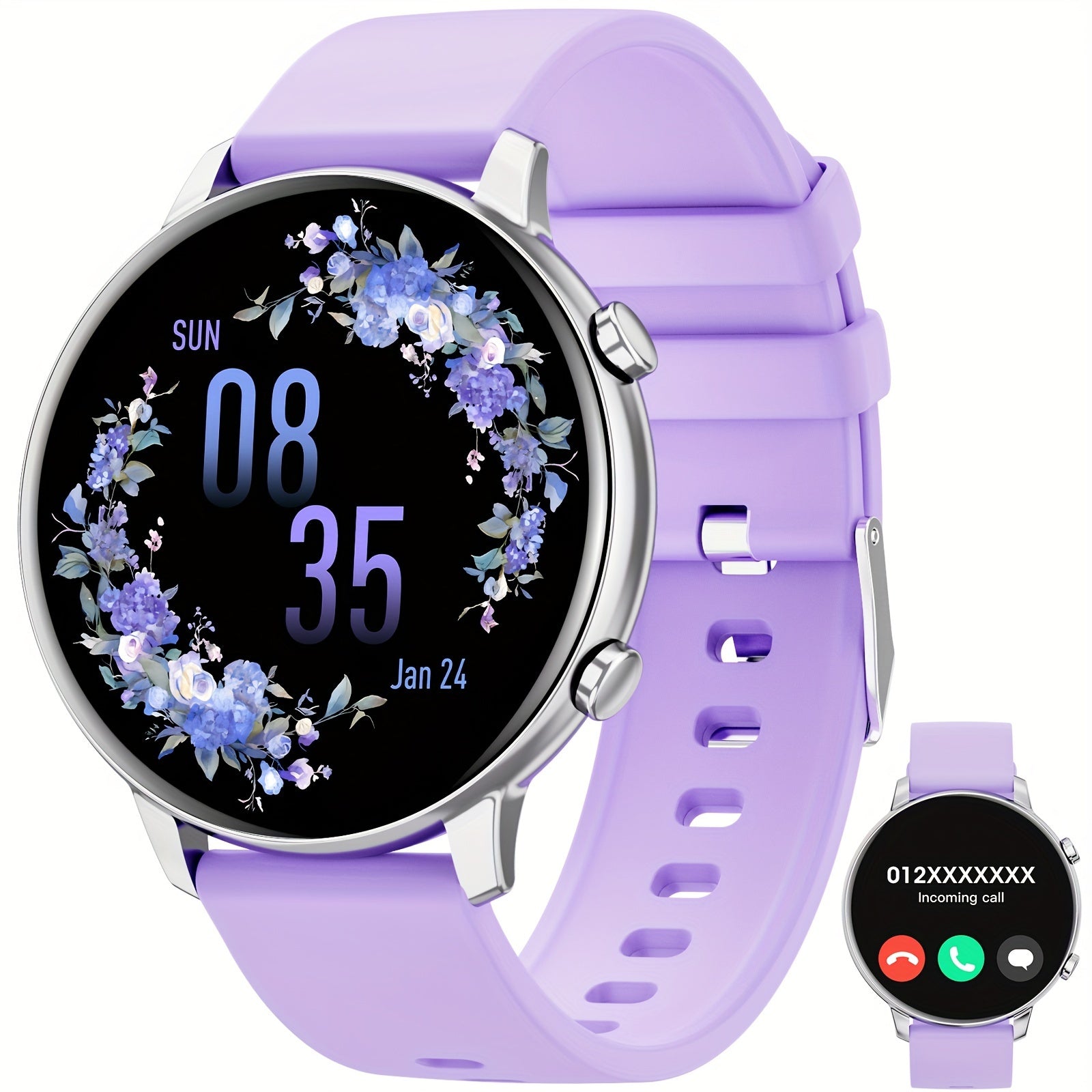 Women's Smartwatch with 3.53cm Display Wireless Calling Voice Assistant and Sports Modes
