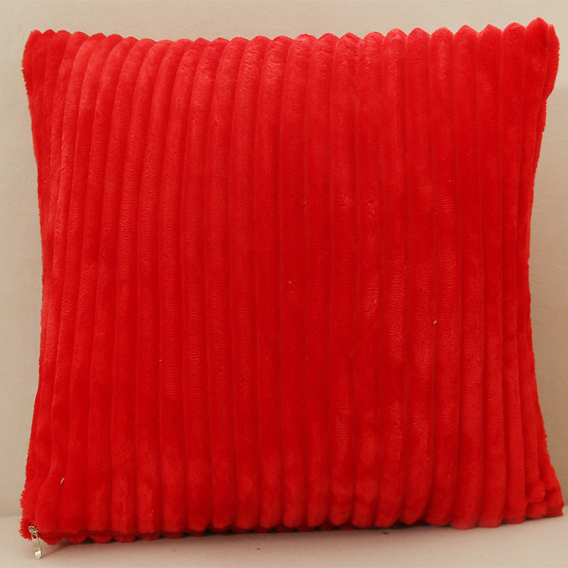 Christmas Decorative Corduroy Pillow Cover 17x17 Inch for Home Decor