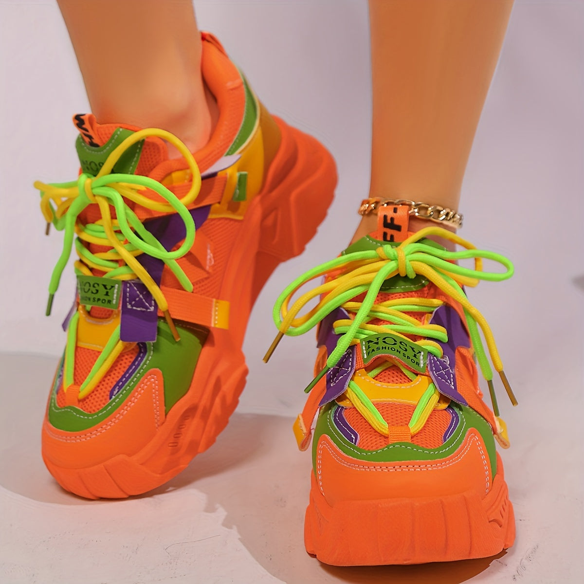 Women's Casual Mesh Sneakers Lightweight Breathable Non-slip Shoes