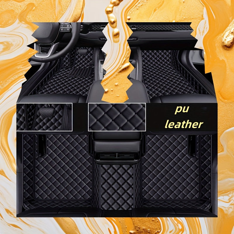 Universal sun'iy charm avtomobil pol pozishkalari suv o'tkazmaydigan chang o'tkazmaydigan bardoshli