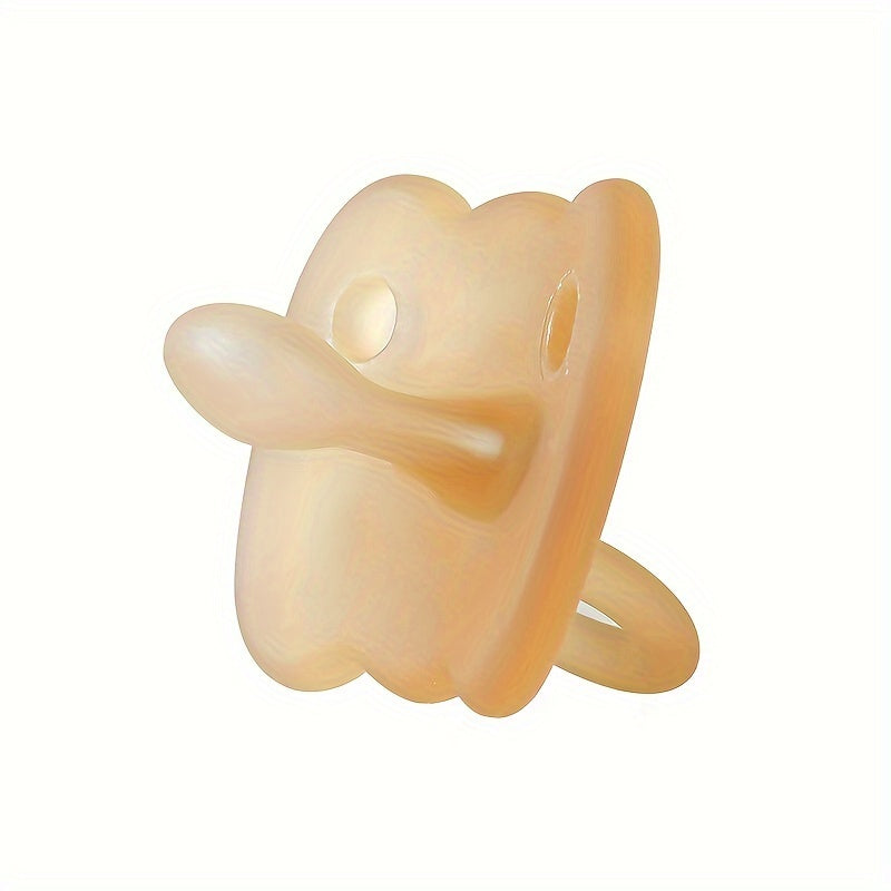 Silicone Kids Soothing Items Set for Day and Night with Dustproof Case and Anti-Drop Chain Khaki