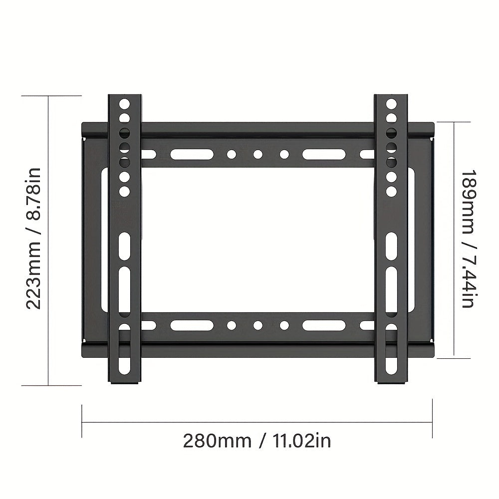 Ultra-Slim Wall Mount Bracket for TVs and Monitors 14-43 Inches VESA200