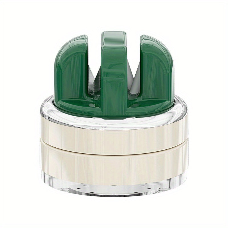 Afilador de cuchillos circular de acero inoxidable profesional herramienta de afilado rápido