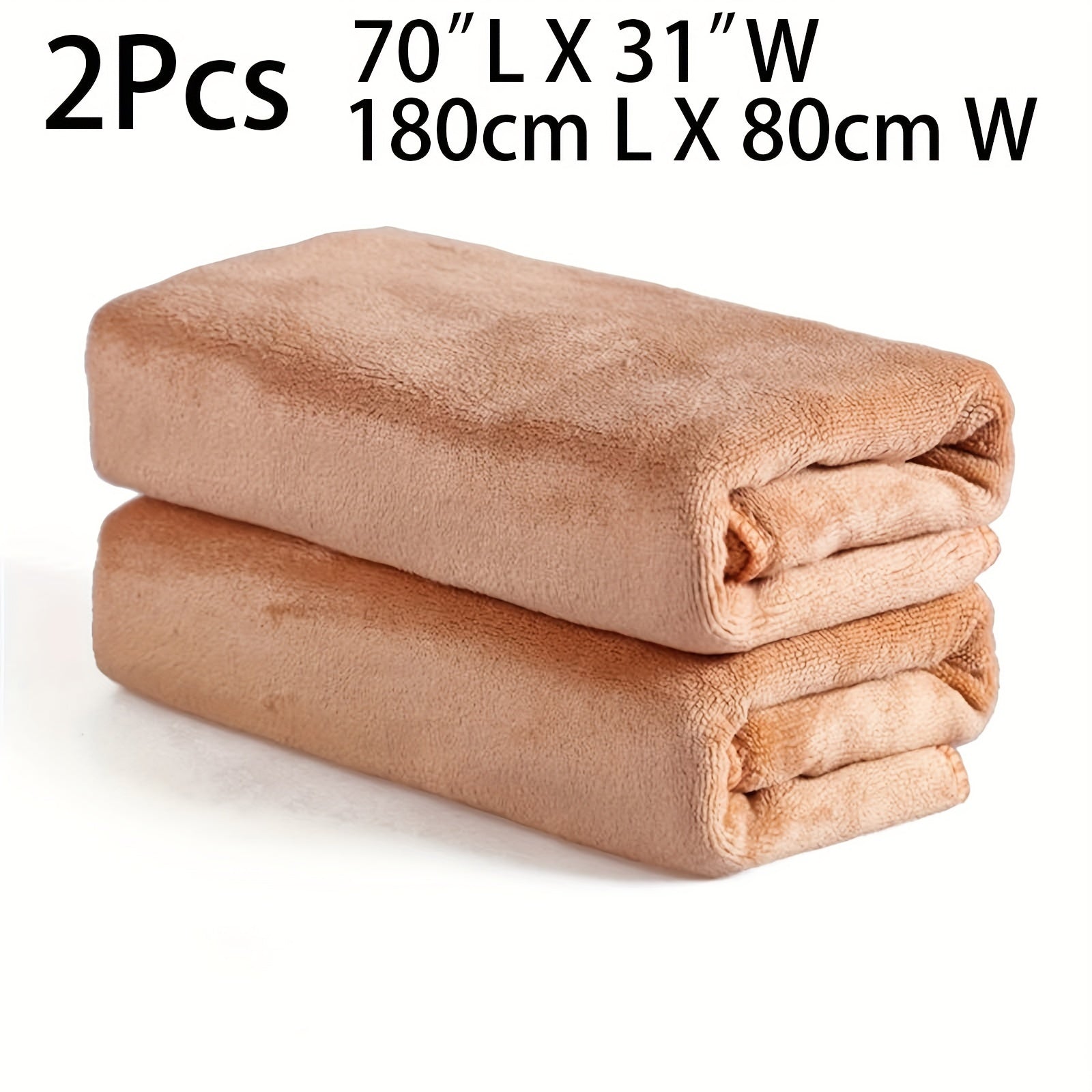 Microfiber Bath Towels 76x177cm Quick Dry Super Absorbent Fade-Resistant