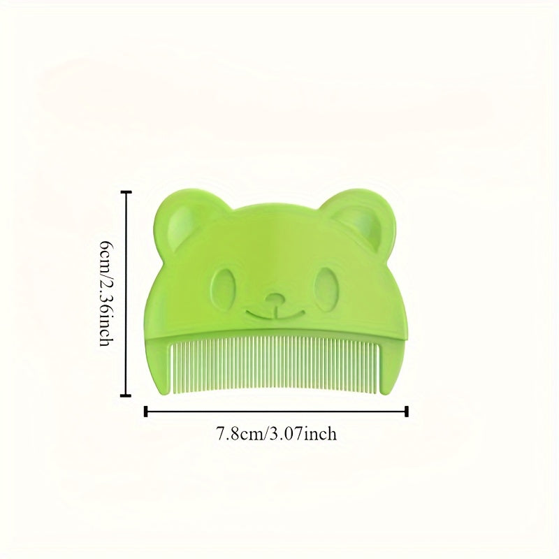 Kids Hair Comb for Children, Bear-Shaped, Gentle on Scalp, Multiple Colors