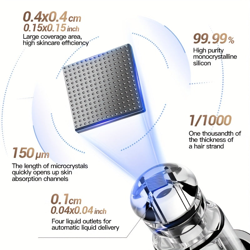 Home Beauty Device with Colorful Light and Microcrystalline Technology for Fast Skincare