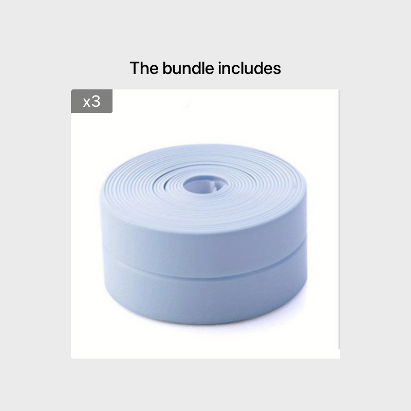 Waterproof Self-Adhesive Sealing Tape for Bathroom and Dorm Room Decor