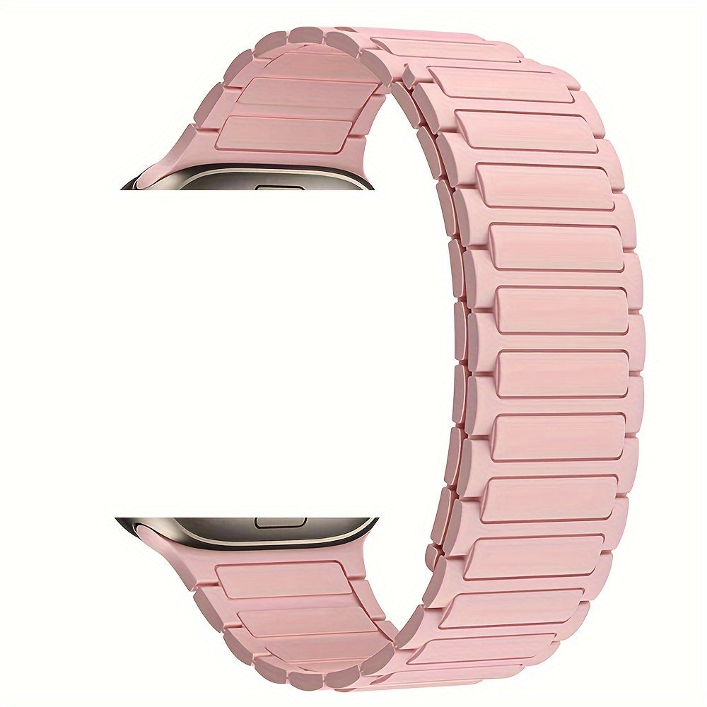 Магнитный силиконовый браслет для IWatch Series 9-3, 44мм-38мм