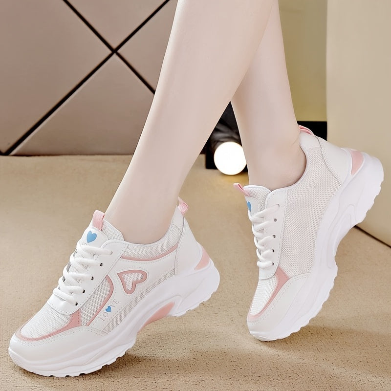 Women's Breathable Slip-Resistant Casual Sneakers Low Top Fabric Spring Autumn