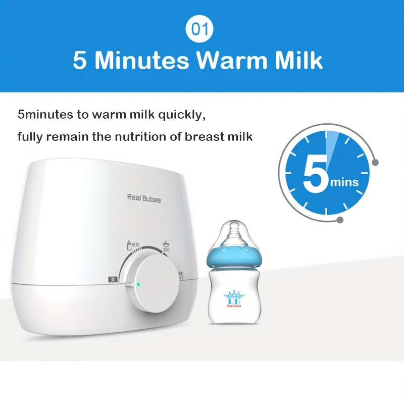 3-in-1 Bottle Warmer and Sterilizer for Breast Milk and Formula Fits Most Bottles