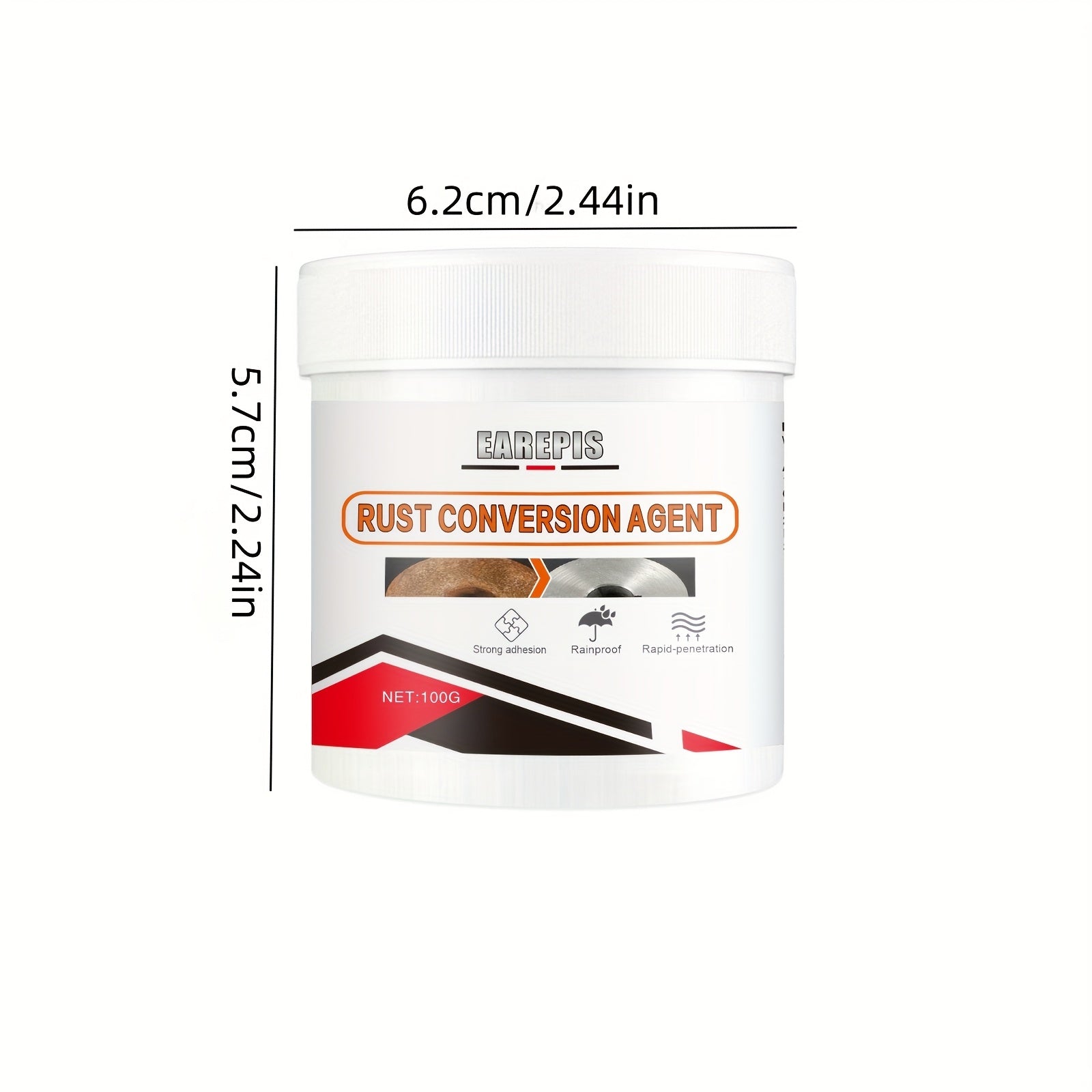 Rust Converter Water-Based Metal Primer for Car and Iron Surfaces