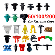 50/100/200Pcs Plastic Car Clip Panel Push Retainers for Bumper Door Interior