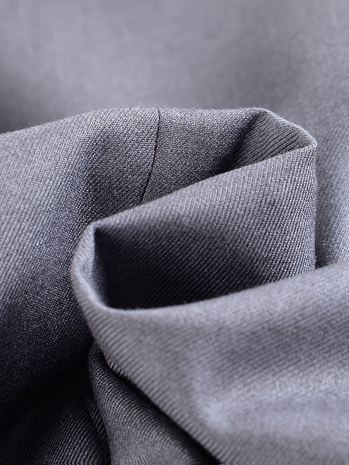 Men's Polyester Viscose Blend Suit Set Solid Color Long Sleeve Skinny Fit Business Casual All Seasons