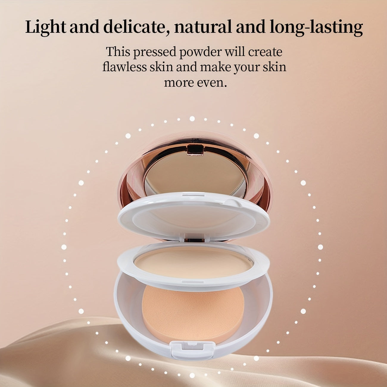 Avocado Collagen Vitamin E Pressed Powder Oil Control Matte Finish All Skin Types