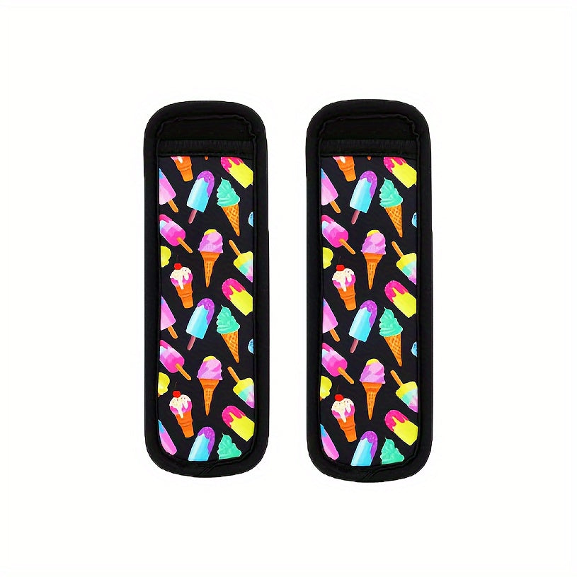 2 ta qayta ishlatiladigan neopren muzqaymoq tutqich sumkasi, oziq-ovqatga xavfsiz oshxona aksessuarlari