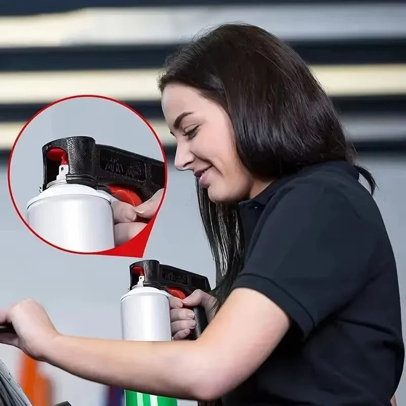 Portable plastik spreyi bo'yash qo'li universal qayta ishlatiladigan qo'lda spreyi quroli