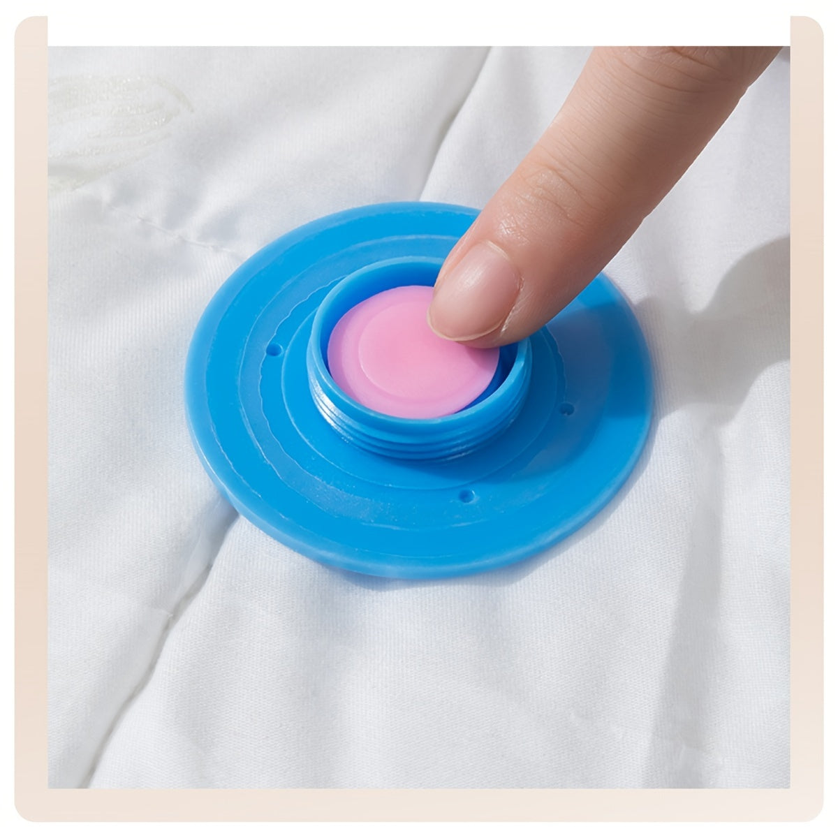 Pack of 6 Vacuum-Sealed Storage Bags 50.8x71.12 cm Compression Plastic for Clothes Bedding