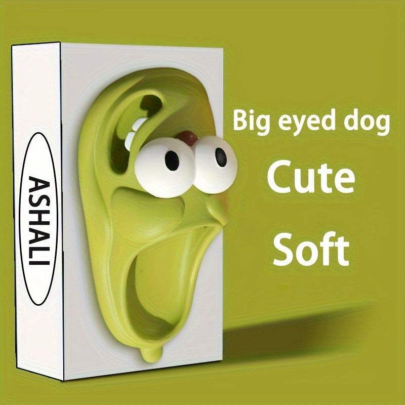 Women's EVA Slides Big-Eyed Dog Casual Summer Beach Non-Slip Flat Sandals