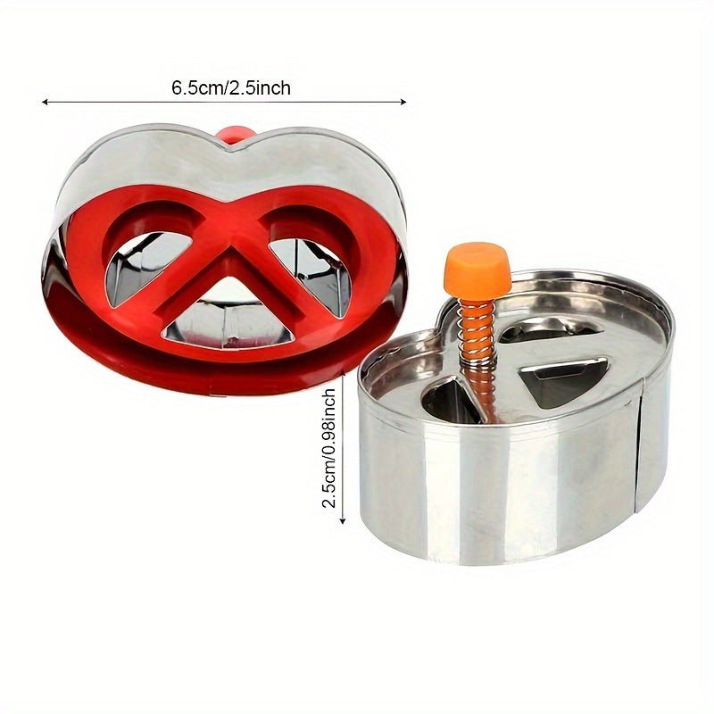 Heart Shaped Biscuit Cutter Stainless Steel for Baking and Desserts