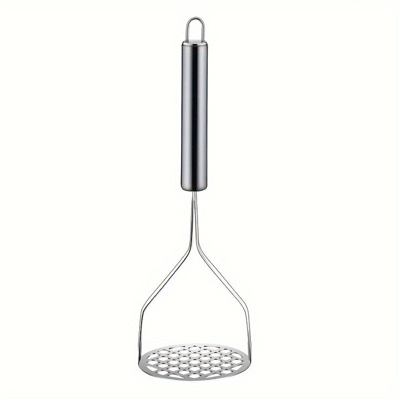 Stainless Steel Potato Masher Food-Safe Kitchen Tool for Mashing Potatoes