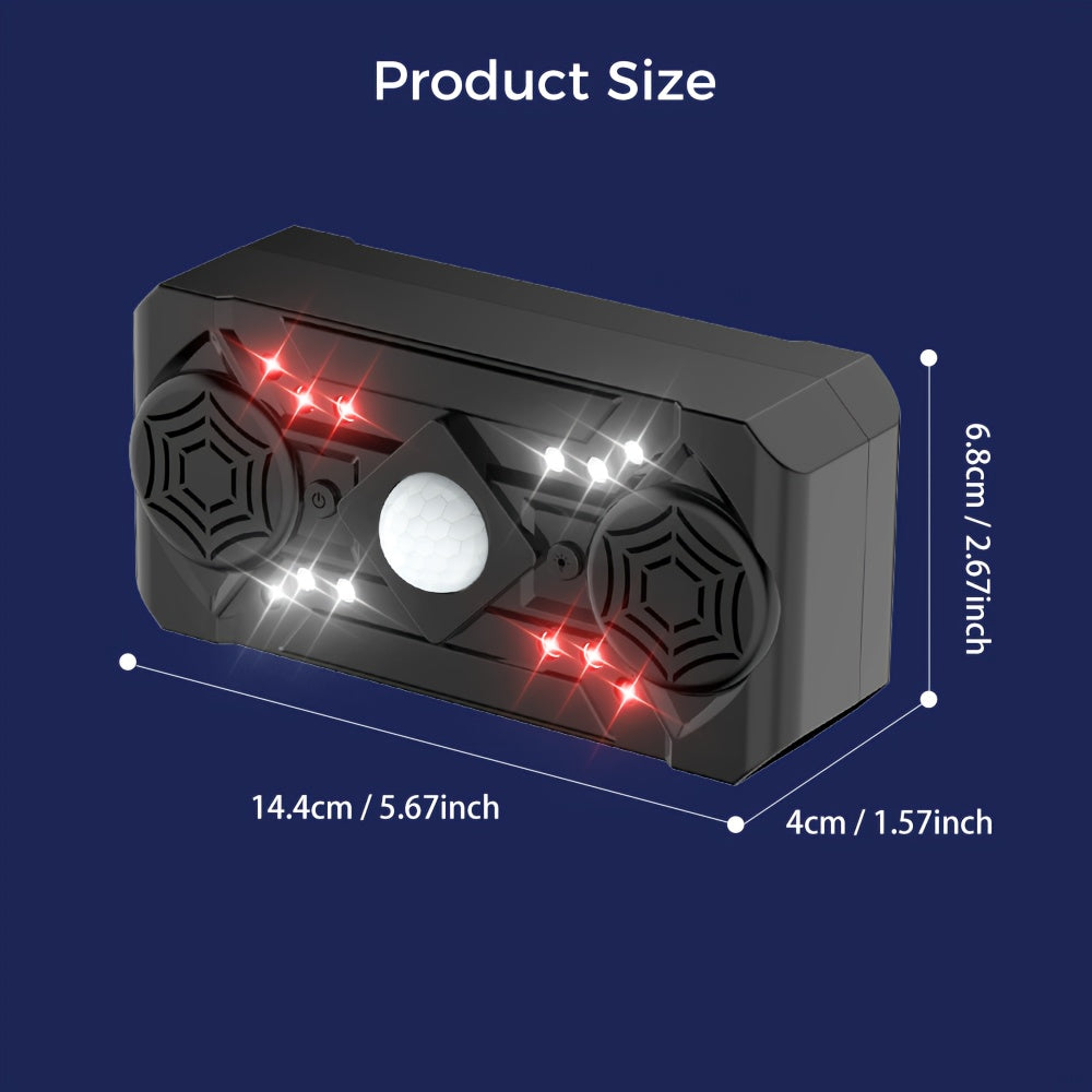 360° Внутренний USB-отпугиватель вредителей для мышей и белок с 3 режимами