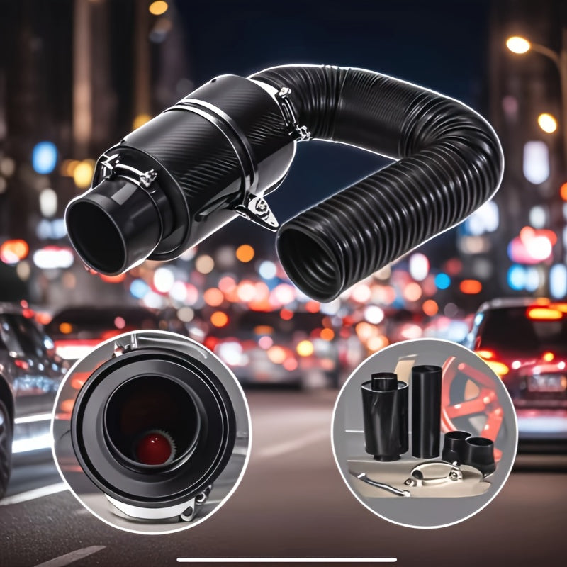 Avtomobil uchun havo filtri to'plami, karbon tolali yutish tizimi turboqaynatgich uchun