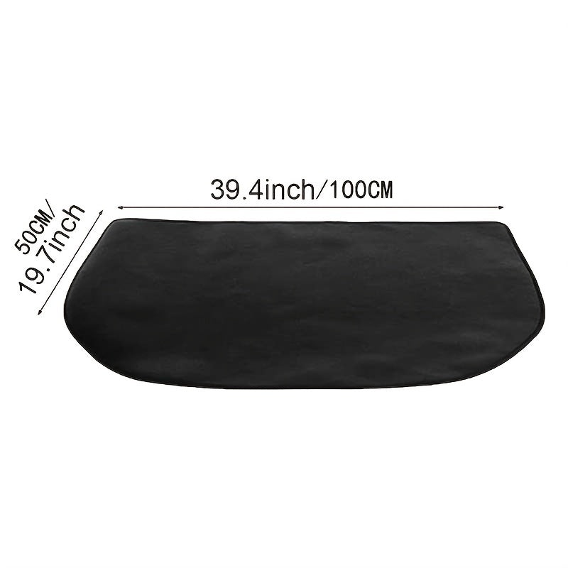 Silicone Flame Retardant Mat for Fireplace Protection Heat Insulation Blanket