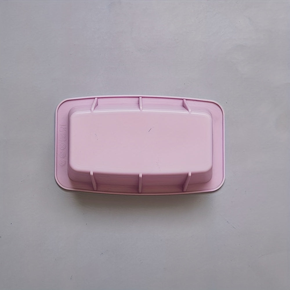 Mini Silicone Toast Mold Set of 3 Rectangular Bread Baking Pans for Pastry and Small Breads