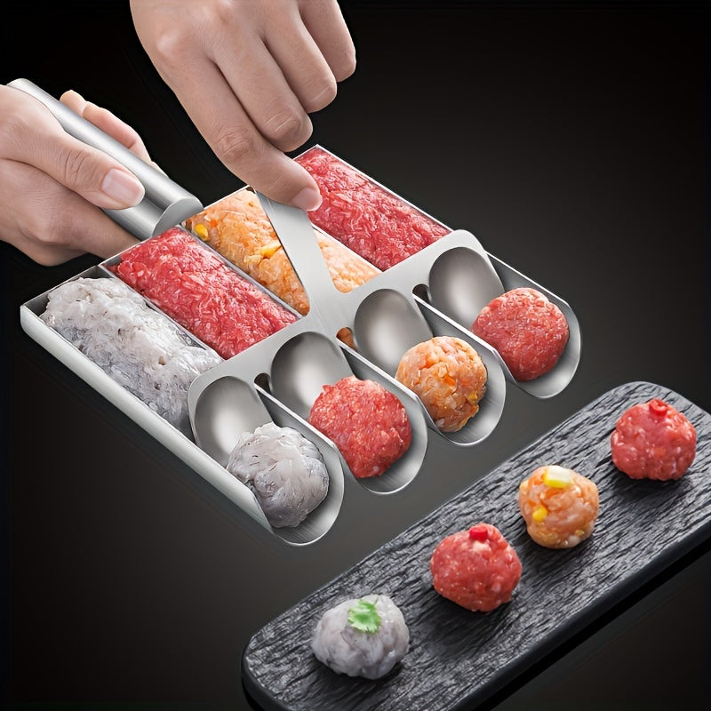 Stainless Steel Meatball Maker Mold for Fish Shrimp Rice Balls Kitchen Tool
