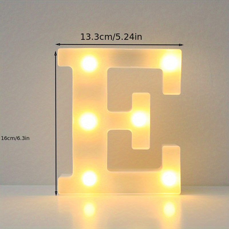 LED Alphabet Letter Lights for Home Decor Wedding Birthday Christmas Party