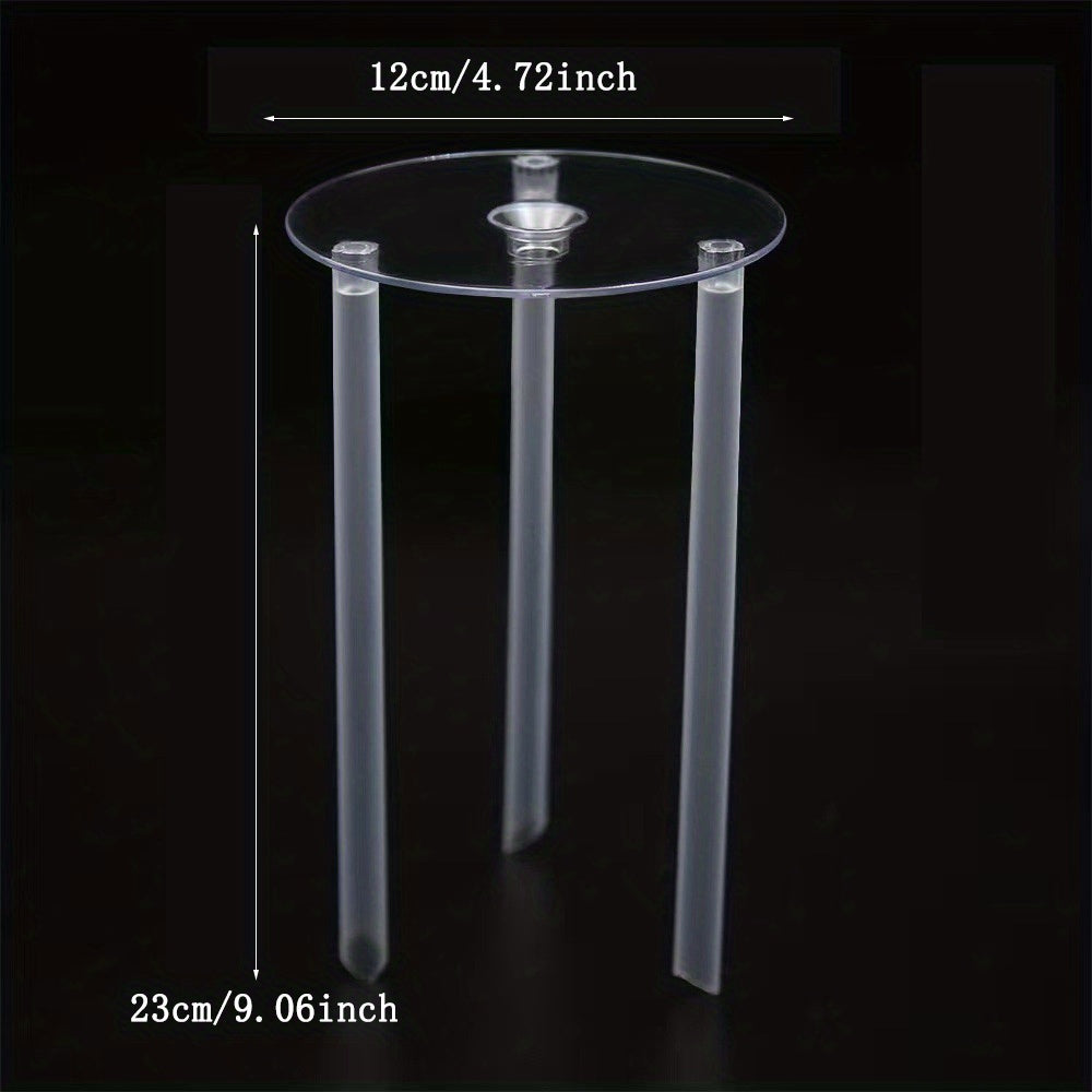 Cake Tier Stacking Kit with Separator Plates and Dowel Rods for Weddings and Baking