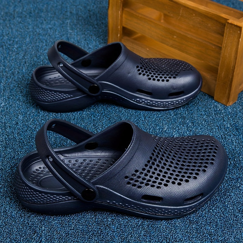 Unisex Breathable EVA Mules & Clogs Flat Heel All-Season Non-Slip