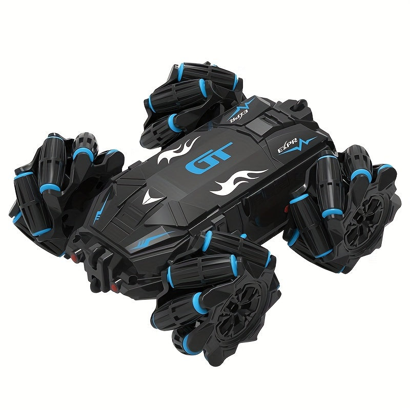 High-Speed All-Terrain Remote Control Car for Kids with Gesture Sensing Lights and Sounds Rechargeable