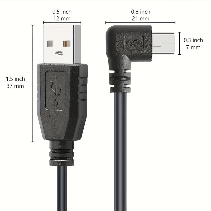 Мини-USB кабель для зарядки 3,5 м A-штекер на Mini-B автомобильный адаптер питания