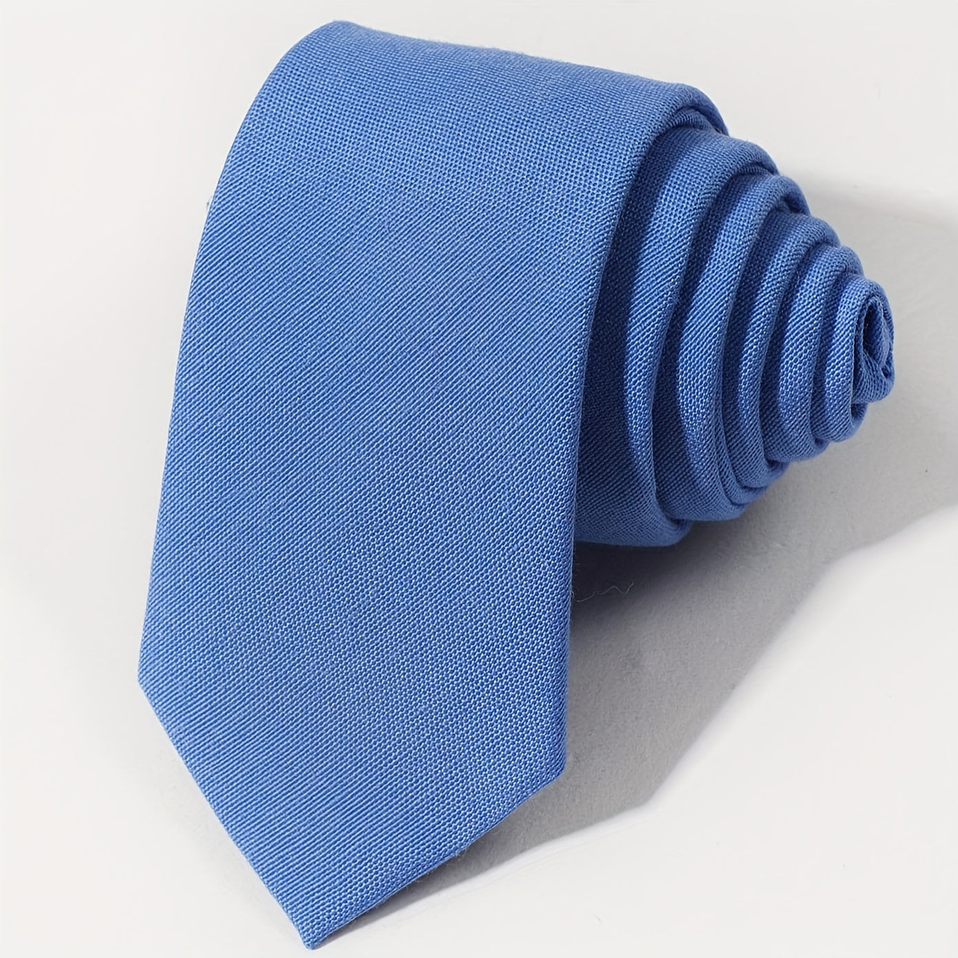 Men's Fashion Tie with Plaid and Solid Colors Encrypted Line Pattern