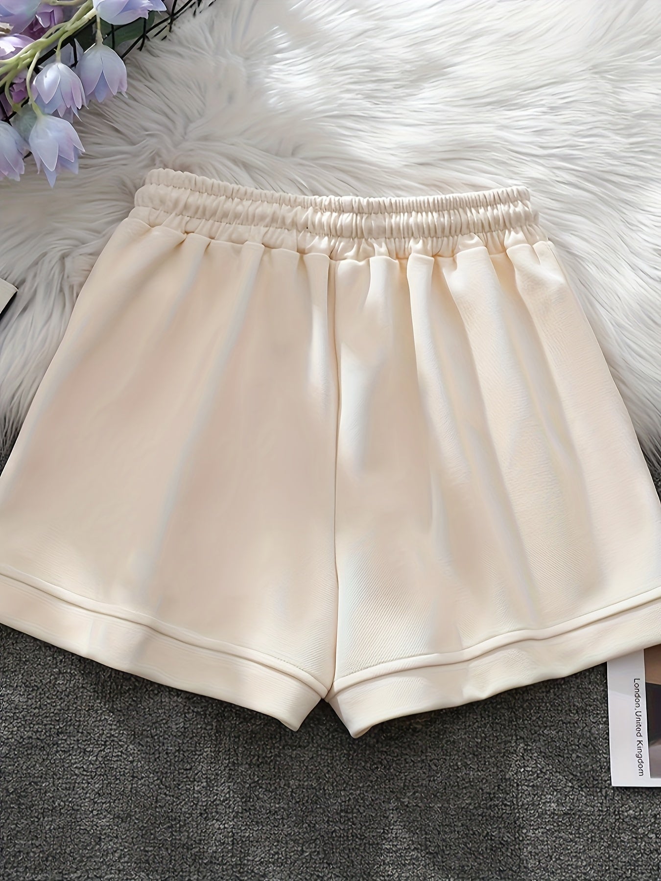 2 dona Mini Qichqiriq Tikişli Bir Rangli T-shirt To'plami Qizlar uchun, Tasodifiy va Zamonaviy Yozgi Hediye