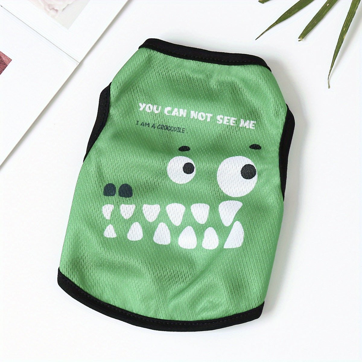 Pet Clothes for Small Dogs and Cats Breathable Summer Vest with Cartoon Print