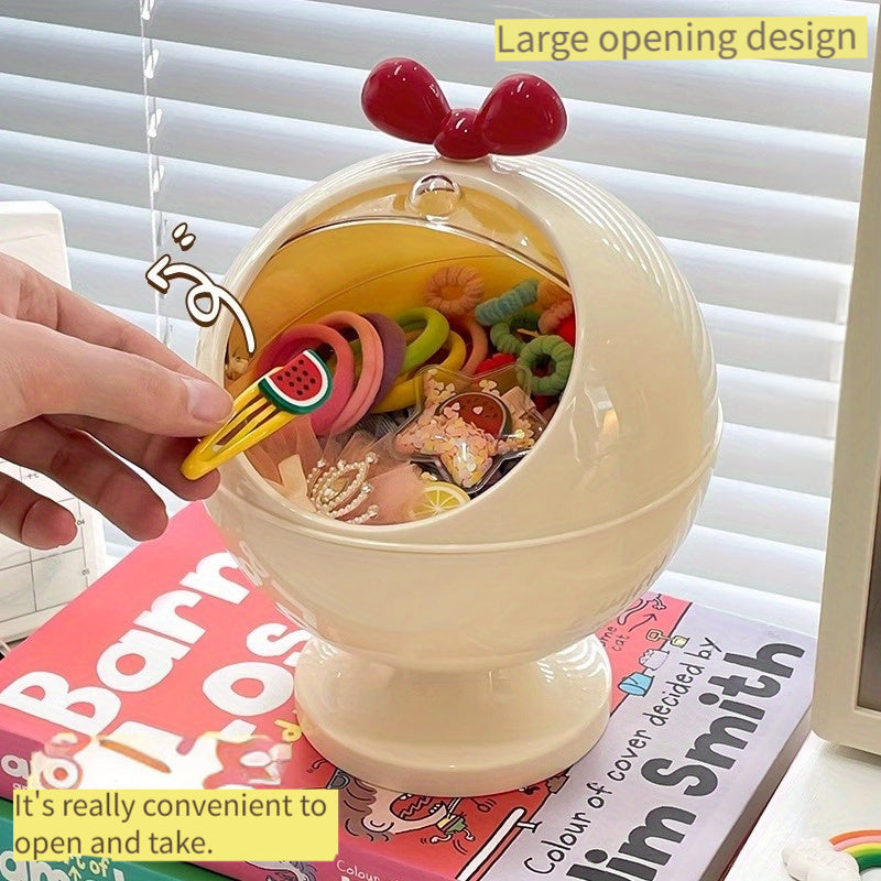 Organizador de joyería de plástico ligero para baño, bandas, clips y caja de almacenamiento de joyas