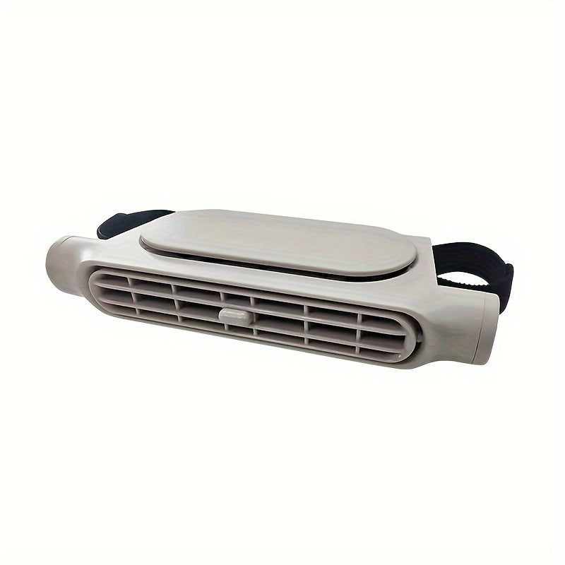 USB Car Seat Cooling Fan Bladeless Portable Adjustable Airflow