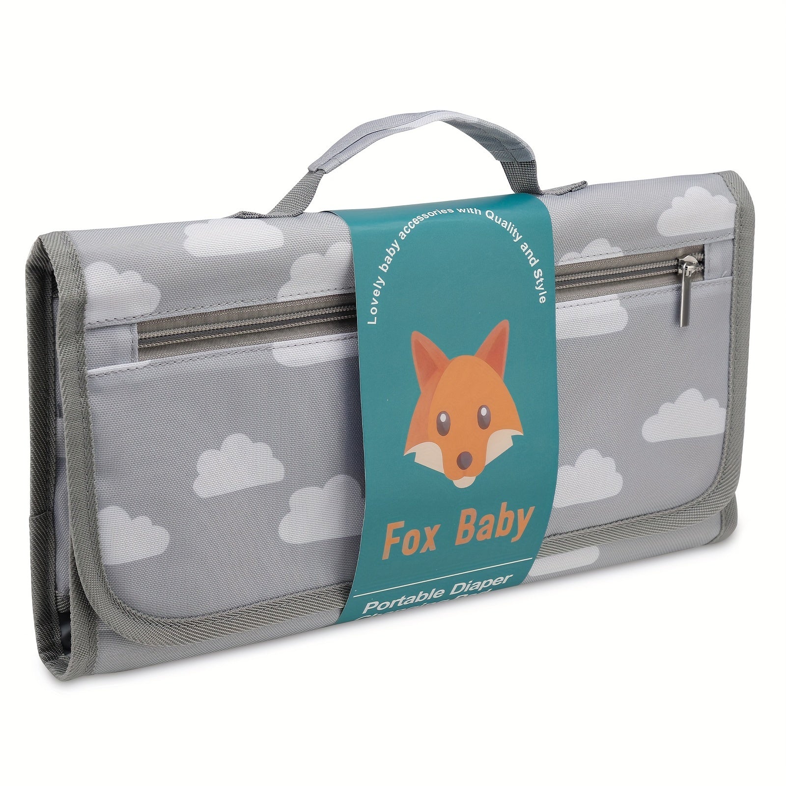 Waterproof Baby Changing Pad and Portable Diaper Bag for Outdoor Use