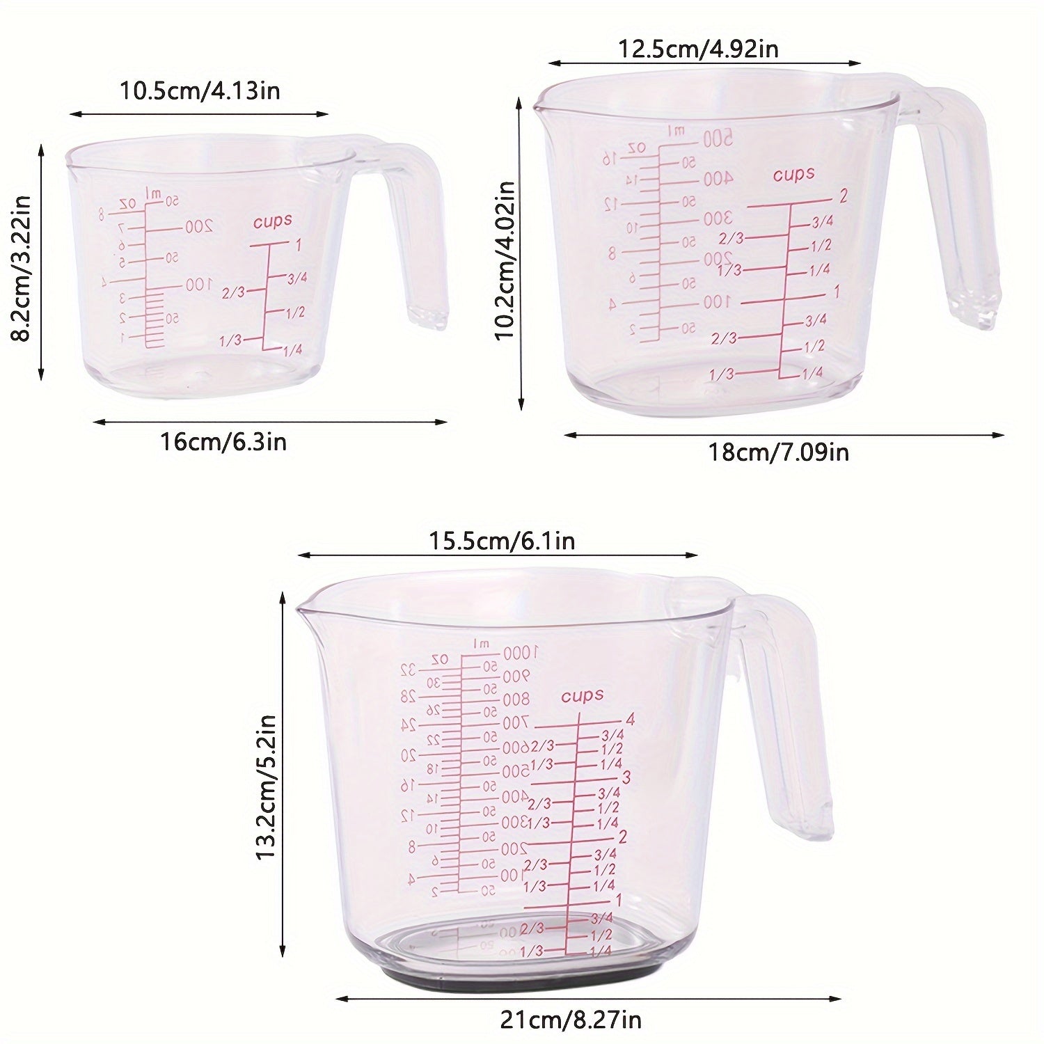 Juego de 20 tazas y cucharas medidoras de acero inoxidable con nivelador magnético