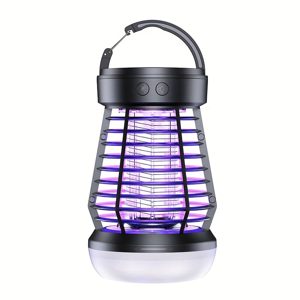 Outdoor LED Mosquito Trap Lantern USB Rechargeable Electric Insect Catcher
