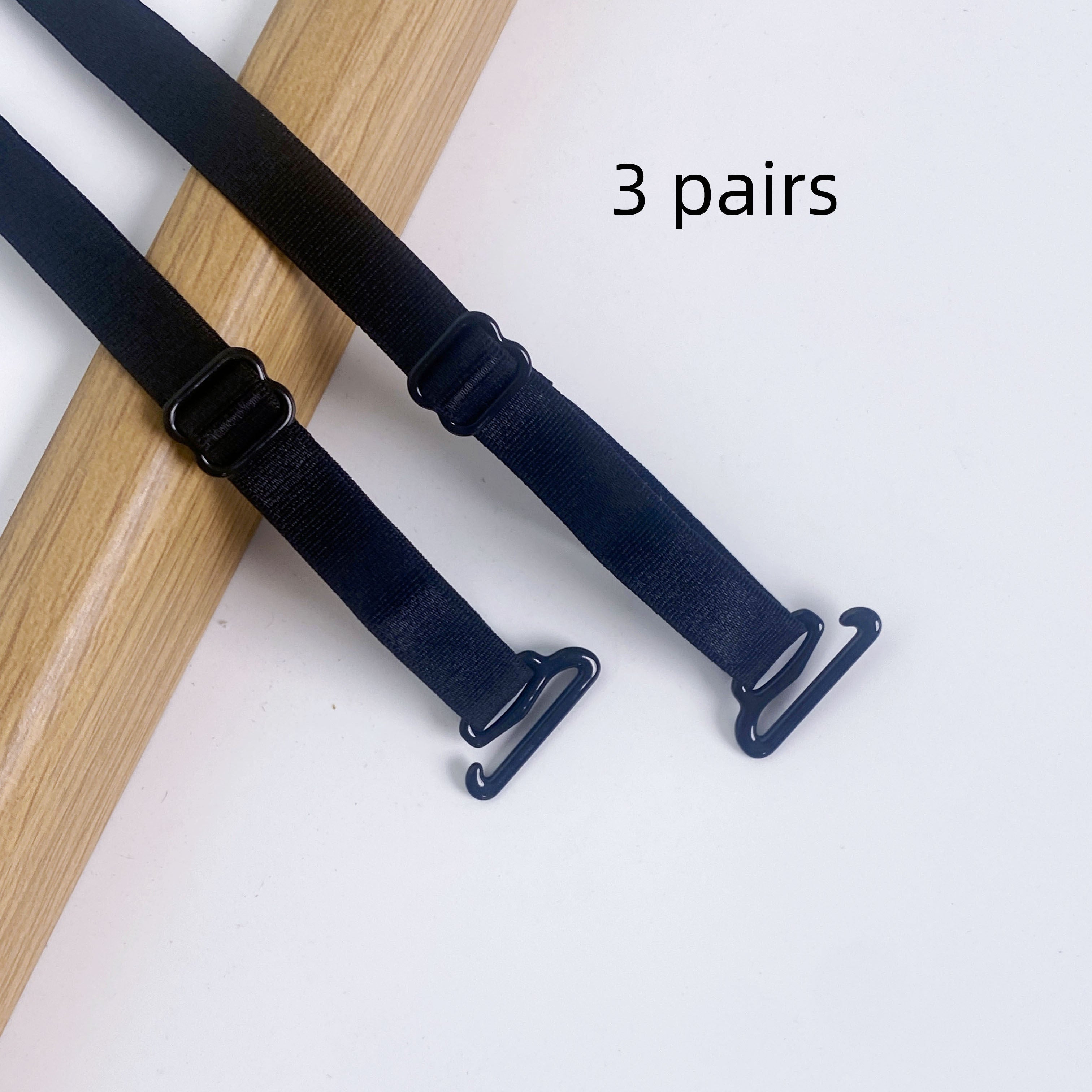 Women's Adjustable Non-Slip Shoulder Straps Set for Bras and Lingerie 3 Pieces