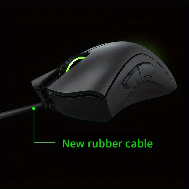 Gaming Mouse with 16,000 DPI Optical Sensor RGB Lighting 7 Programmable Buttons