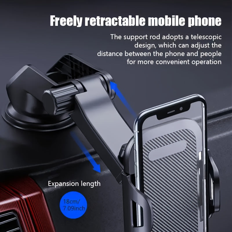 Universal avtomobil paneli telefon qoʻllab-quvvatlovchi suyuqlikli shisha uchun telefon tutqich