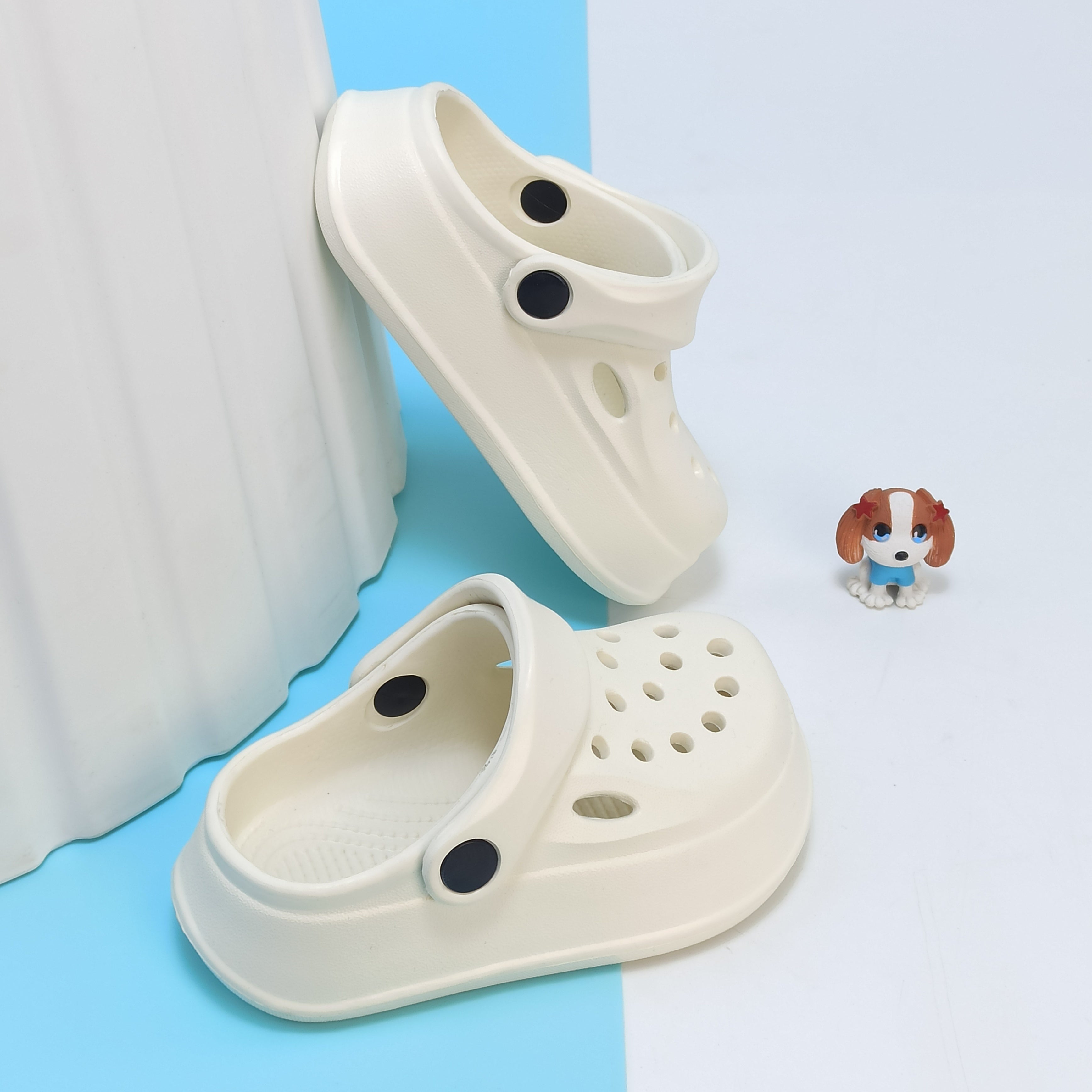 Sandalias casual de EVA para niños, para verano, playa y uso al aire libre, de caña baja, antideslizantes, punta redonda