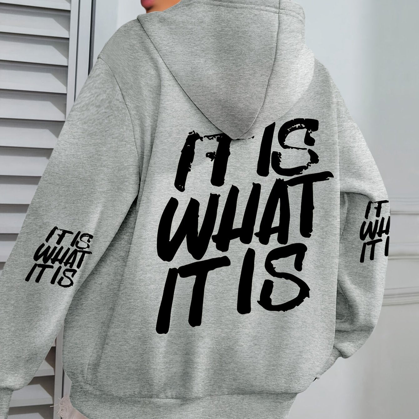 Толстовка женская оверсайз с длинными рукавами, карманами, повседневная толстовка для осени и зимы