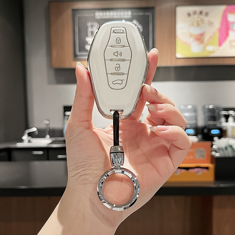 Premium TPU Key Fob Cover for Car Remote Protects Scratch-Resistant Durable Shell
